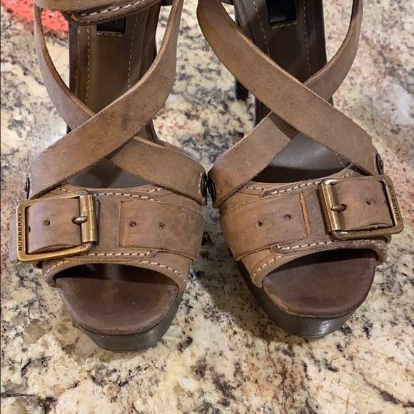 Burberry Aviator Platform Sandal size 8 - Picture 3 of 7